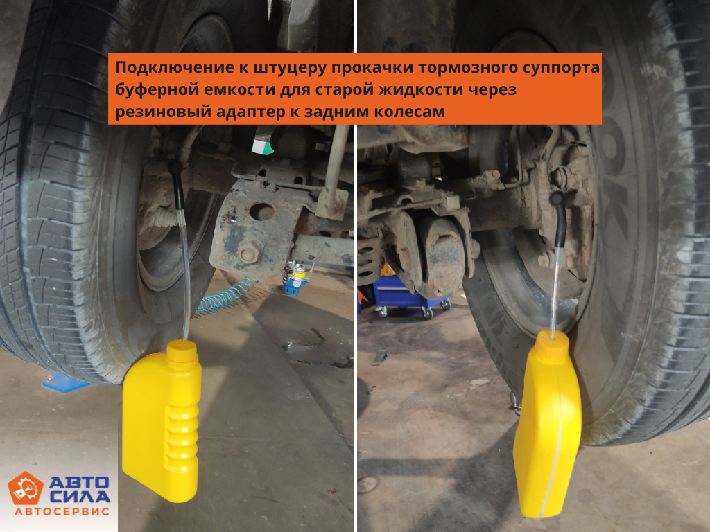 Замена тормозной жидкости без «прокачки» тормозов